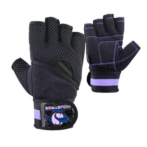 Men <b>Women</b> Fitness Workout Gloves With Wrist Wrap Support Breathable Weightlifting Training <b>Mittens</b> Safety Hand wear - Product Image 3