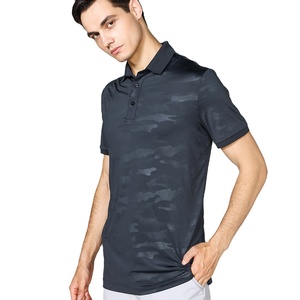 เสื้อโปโลผ้าโพลีเอสเตอร์สำหรับผู้ชายเสื้อ100% โลโก้พิมพ์ลายปักตามสั่ง - Product Image 4