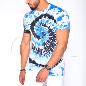 เสื้อยืดผู้ชายแบบ Tie Dye ปรับแต่งได้ตามต้องการ คุณภาพสูง ระบายอากาศได้ดี แห้งเร็ว เป็นมิตรกับสิ่งแวดล้อม แขนสั้น ทรงหลวม ขายดีที่สุด - Product Image 6
