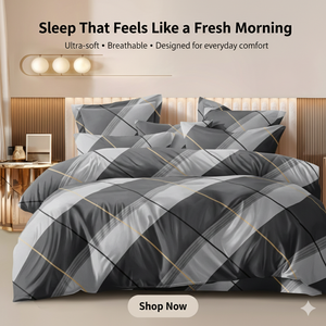 Ensemble de draps de lit de qualité supérieure, taille king, en microfibre, 400TC, résistant à la décoloration et aux plis, durable, facile d'entretien, pour usage hôtelier, toutes saisons - Product Image 3