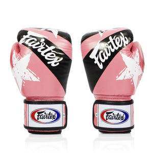 Gants de boxe Fair tex roses en cuir avec fermeture Velcro, respirants, pour entraînement et sparring adulte, design personnalisé, logo, fabrication artisanale - Product Image 6