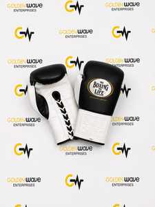 Ensemble d'entraînement de boxe en cuir véritable de qualité supérieure, personnalisable, fabrication directe d'usine, vente en gros, No Boxing No Life - Product Image 3