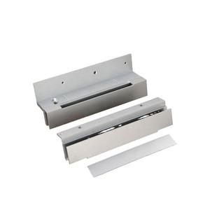 Support GG en aluminium pour porte entièrement vitrée, force de maintien de 600 lb, accessoires de montage pour serrure EM - Product Image 1