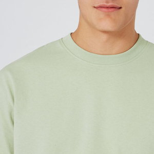 Camisetas de Hombre 100% Algodón al por Mayor, Corte Holgado, Color Procesado, Impresión Serigráfica, Estampado Grande - Product Image 4