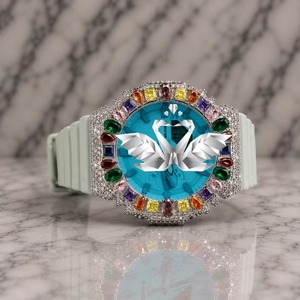 Excellent Quality Fashion Moissanite Diamond Watch for Men Women Stainless Steel Jewelry Watch Available At Discounted Price - Product Image 4
