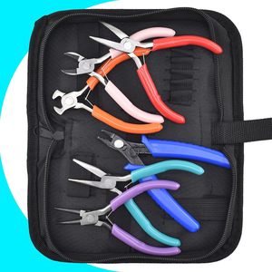 INTENSE SURGICAL INSTRUMENTS Stainless Steel Jewelry <b>Pliers</b> <b>Set</b> for Jewelry Making Wire Cutters Nose Crimping Beading Tools - Product Image 4