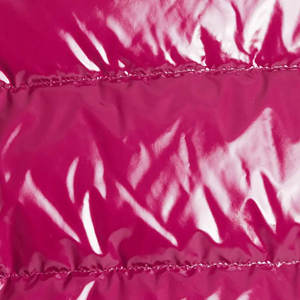 Veste matelassée pour femme, rose, col montant, manches longues, fermeture éclair, hiver, couleur unie, longueur normale, rembourrage en polyester, personnalisable - Product Image 5