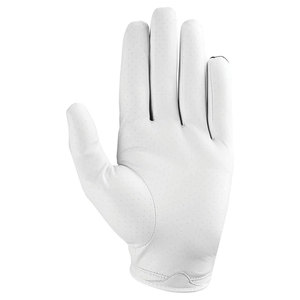 ถุงมือกอล์ฟพรีเมียม รุ่น X Spann สีขาว/ดำ ทำจากหนัง สำหรับมือซ้าย พร้อมเทคโนโลยีป้องกันแสงแดดและดูดซับความชื้น - Product Image 2