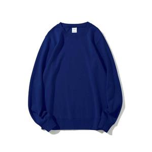 Pakistani Manufacturer <b>Plain</b> Knit <b>Jumpers</b> Autumn Season 100% Cotton 360g Custom Design Crewneck Pullover OEM Winter Sweat Front - Product Image 1