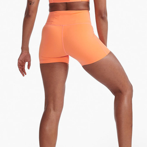 Shorts de compression taille haute personnalisés pour femmes, légers, pour la gym, le fitness, la course à pied, l'entraînement sportif, fabrication OEM - Product Image 4