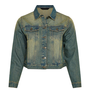 Chaqueta Vaquera para Mujer Talla Grande, Tela al por Mayor de la Mejor Calidad, Personalizable, Muestra Gratuita - Product Image 1