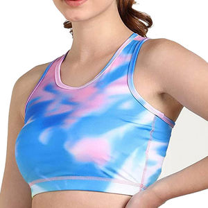 Sujetador Deportivo Cómodo para Mujer, Talla Grande, con Soporte, Elástico, Transpirable, de Secado Rápido, Sublimado y Personalizado - Product Image 2