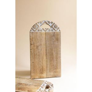 ถาดไม้ตกแต่งระดับพรีเมียมสำหรับเสิร์ฟชา กาแฟ ขนม อาหารเช้า ภาชนะบนโต๊ะอาหารในครัว - Product Image 1