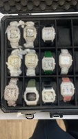 Montre mécanique automatique de luxe en acier inoxydable avec diamants Moissanite VVS personnalisés, étanche 3 ATM, cadran analogique 41 mm, verre, fermoir papillon