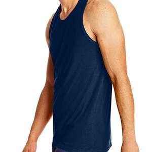 PASUXI Casual Quick Dry Moisture Wicking Fitness Stringer Men's Tank Top Oversize Gym Workout <b>Singlet</b> Breathable <b>Running</b> - Product Image 2
