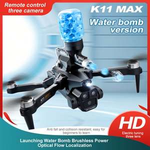 K11 Max Brushless Motor Equipped 6-Axis Drone Optical Flow Dual <b>Camera</b> Obstacle Avoidance Remote Control Toy Airplane Launching - Product Image 2