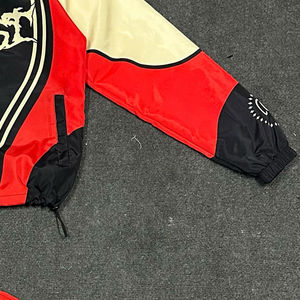 Chaqueta Deportiva Cortavientos de Nailon para Hombre con Logotipo Personalizado del Fabricante, con Capucha y Cierre de Cremallera, en Venta - Product Image 3