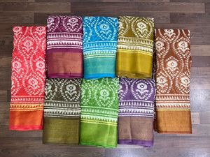 Tela de Algodón Bordada y Tejida de Peso Medio, Material de Secado Rápido para Prendas de Vestir, Blazers, Trajes, Vestidos, Saris, para Niñas y Mujeres, Artículos en Stock - Product Image 4