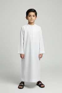 Best Quality Comfortable <b>Men</b> Muslim <b>Thobe</b> Islamic Jubba 100% Cotton Breathable Anti-Wrinkle Lightweight Wedding & Prayer Low MOQ - Product Image 5