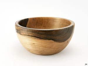 Bol de service en bois pour cuisine professionnelle, idéal pour salades, fruits, pain, pâtes, en-cas, table à manger, plat en bois naturel - Product Image 6