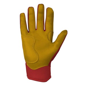 ELIXE SPORTS Gants de frappe en cuir rouge rembourrés avec fermeture auto-agrippante unisexe pour adulte, entraînement, ambidextres, flexibles et respirants - Product Image 4