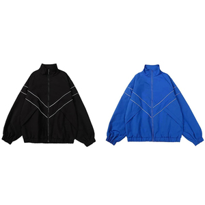Chaqueta Cortavientos Personalizada para Hombre con Logotipo, Color Personalizado, Cierre de Cremallera, Ligera, Impermeable, con Capucha, Estilo Urbano, Fabricación OEM ODM - Product Image 5