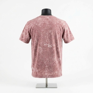 T-shirt surdimensionné en coton 100% tricoté, délavé à l'acide, respirant et à séchage rapide, personnalisable en gros pour hommes - Product Image 5