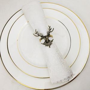 Anillos Decorativos Premium para Servilletas de Mesa, Diseño Moderno y Elegante, Perfectos para Banquetes de Boda, Hoteles y Uso Doméstico - Product Image 6