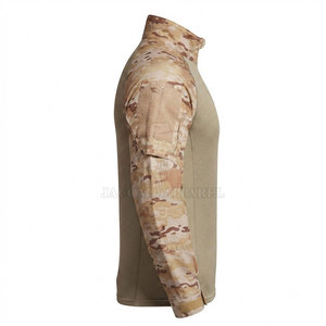 Veste de paintball respirante pour sports de plein air, fermeture éclair intégrale, design camouflage, pour entraînement en équipe et activités sur le terrain - Product Image 4