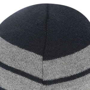 Unisex <b>Wool</b> <b>Beanie</b> <b>Hat</b> Solid Color Ribbed Knit Winter Cap Casual Style with Embroidery for Adults 56-58CM Head Circumference - Product Image 6