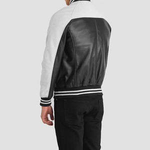 Veste universitaire personnalisée pour homme, veste de baseball, veste bomber, veste streetwear universitaire, fabricant OEM ODM en gros - Product Image 4