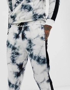 Trajes Deportivos de Algodón Personalizados de Alta Calidad con Estampado Tie Dye, Resistentes al Viento, para Hombres Adultos, Conjuntos Deportivos Tie Dye de Tallas Grandes, Venta al Por Mayor - Product Image 3