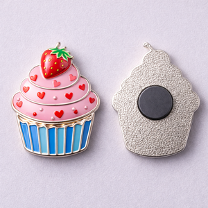 Cadeaux promotionnels du fabricant, cadeaux d'entreprise, aimants de réfrigérateur personnalisés en métal plaqué durable découpés en 3D - Product Image 2