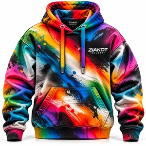 Venta al por Mayor Directa de ZIAKOT INDUSTRY, Sudadera con Capucha Personalizada con Gráficos para Hombre, Sudadera Extra Grande, Sudadera con Capucha de Felpa Gruesa de Primera Calidad - Product Image 3