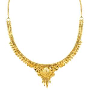 Wholesale Brass 14K 18K 24K Dye Gold Plated Forming Necklaces Fashion Jewelry <b>Bridal</b> Short Necklaces Set Traditional Jewelry Set - Product Image 4