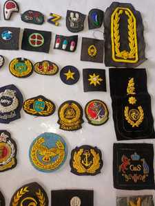 Custom Embroidered <b>Patch</b> With Gold Wings And Maple Leaf Design <b>On</b> Black Felt <b>Sew</b>-<b>On</b> Badge For Uniforms - Product Image 6