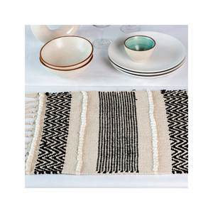 Diwali salle à manger 100% coton brodé Jacquard 14x20 150GSM biodégradable emballage personnalisé fait à la main en Inde tapis de Table en gros - Product Image 1