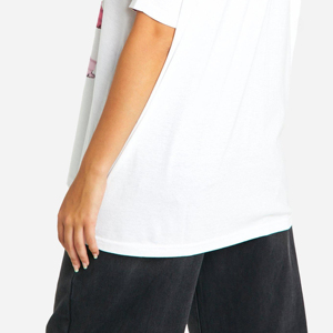 Camisetas Casuales de Verano para Mujer, de Alta Calidad, Mezcla de Algodón, Transpirables, con Estampado Personalizado, Manga Corta, Cuello Redondo - Product Image 3
