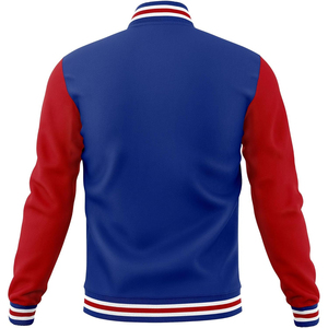 Premium Unbranded Baseball Bomber Jacket for Men Oversized Streetwear Letterman Jacket Custom OEM Factory Wholesale Supplier - Product Image 2
