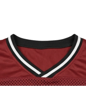 Venta al por mayor de camisetas de lacrosse personalizadas para hombre, de malla perforada, sublimadas, transpirables, de secado rápido, uniformes deportivos para equipos, proveedor de fábrica OEM - Product Image 5