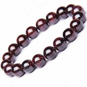 Natural Garnet <b>Bracelet</b> <b>Red</b> Garnet Beaded <b>Bracelet</b> For Healing Reiki Energy Jewelry Wholesale 8mm - Product Image 2