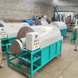 Torréfacteur de noix continue Macanamia fève de cacao cacahuète Machine de séchage de torréfaction rotative - Product Image 6