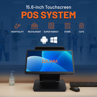 Système Android Windows Linux capacitif à écran tactile 10 points pour le commerce de détail et l'industrie hôtelière