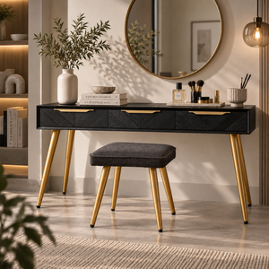 Table console moderne en bois massif de la collection GALAXY, ensemble pour salon et chambre, service OEM du Vietnam - Product Image 6