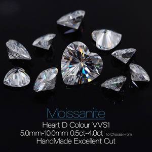 CONCEPTION Diamant de laboratoire taille cœur, pierre libre, couleur D, VVS1, certifié IGI, modèle Love CVD, vente en gros pour bague de fiançailles - Product Image 2