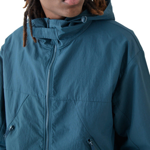 Windbreaker <b>Jacket</b> Hooded <b>Zip</b> <b>Up</b> Streetwear Training Outerwear High Quality Wholesale Custom Supplier - Product Image 6