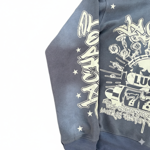 Unique Design Good rate superior quality Hoodie for Men custom screen printed logo sun fade washed hoodie - Product Image 4