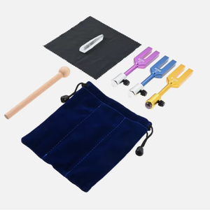 Juego de Diapasones de 4096 Hz de Alta Fidelidad para Sanación por Sonido, Reparación del ADN, Relajación y Martillo Terapéutico - Product Image 1