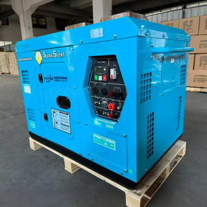 Groupe électrogène diesel silencieux 10KVA 5KW 7KW 9KW avec démarrage électrique/automatique, pour alimentation de secours domestique, Vente chaude - Product Image 1