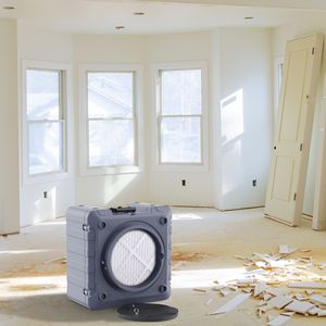 Depuratore d'Aria Commerciale Impilabile da 800 CFM con Filtrazione a 3 Stadi MERV10, Carbonio, HEPA H13, Purificatore d'Aria Negativa, Capacità 3000+ CFM - Product Image 6